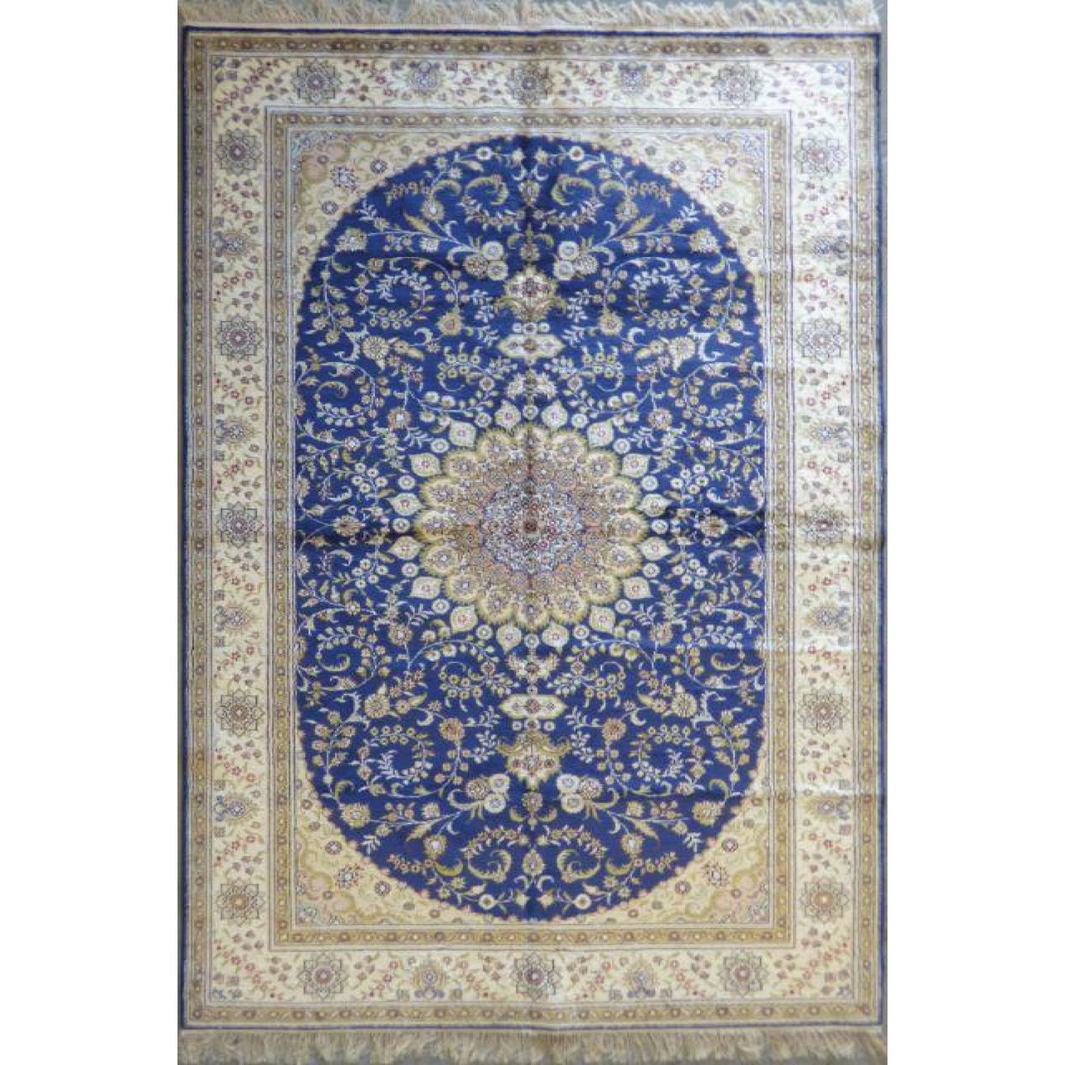 Hand Made Turkish Silk design rugs size 8' x 5' Abc-Silk-TK009